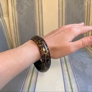 Navy and Gold Bracelet